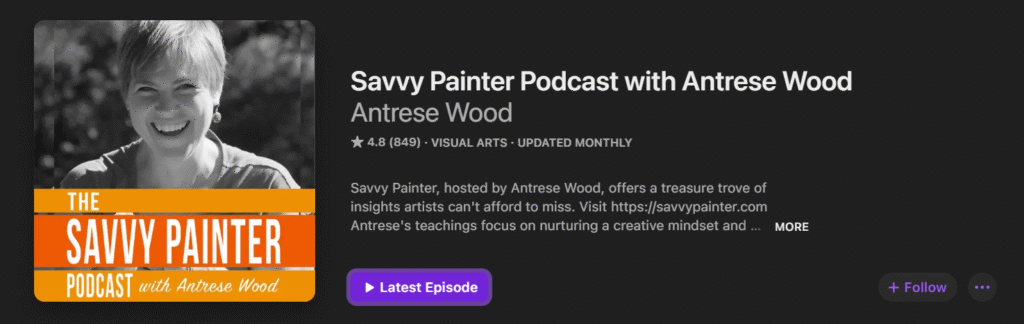 The Savvy Painter Podcast